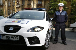 Seat Leon Cupra w Rumuńskiej Policji